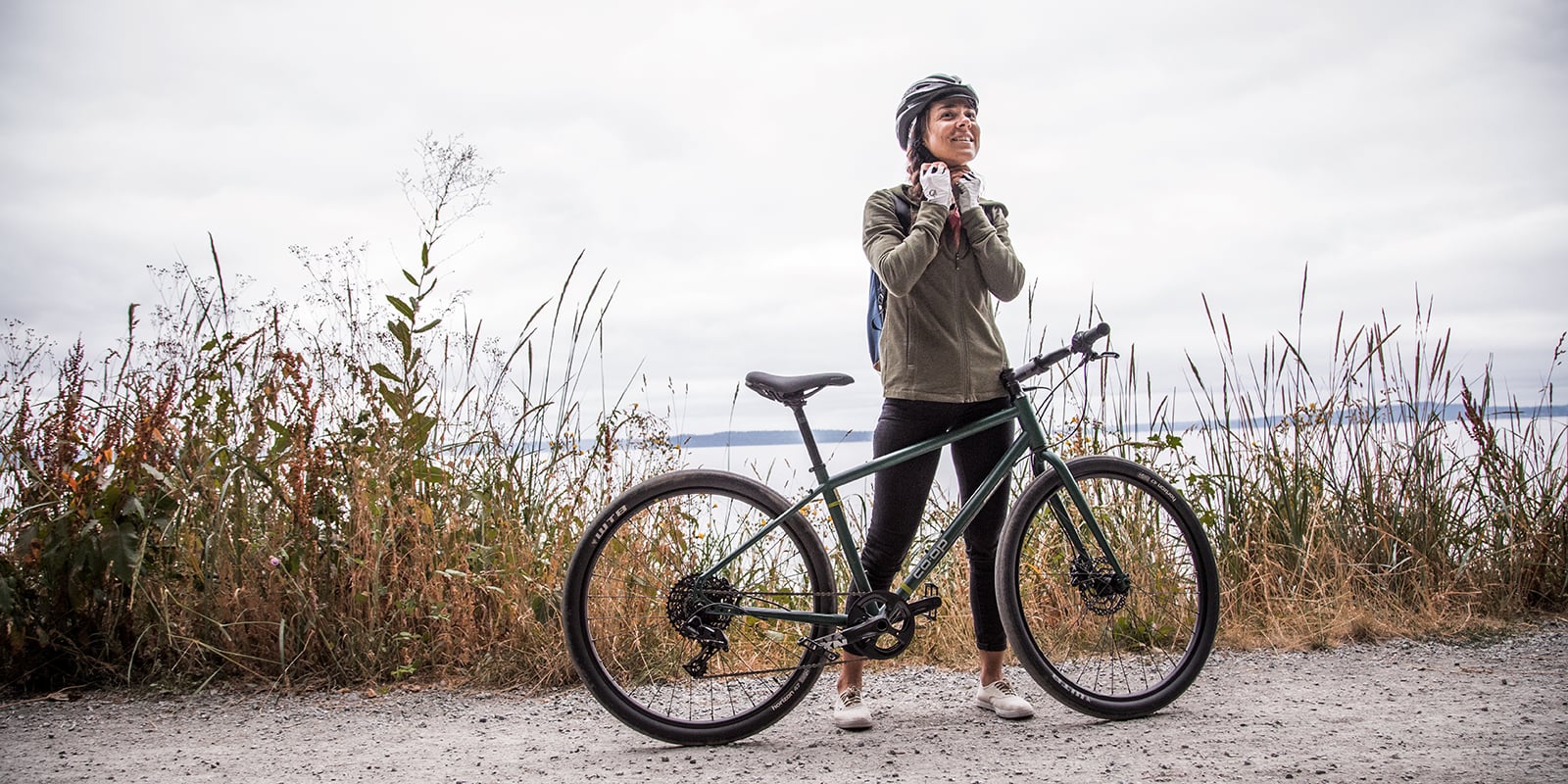 Dressing for cycling in 50-degree