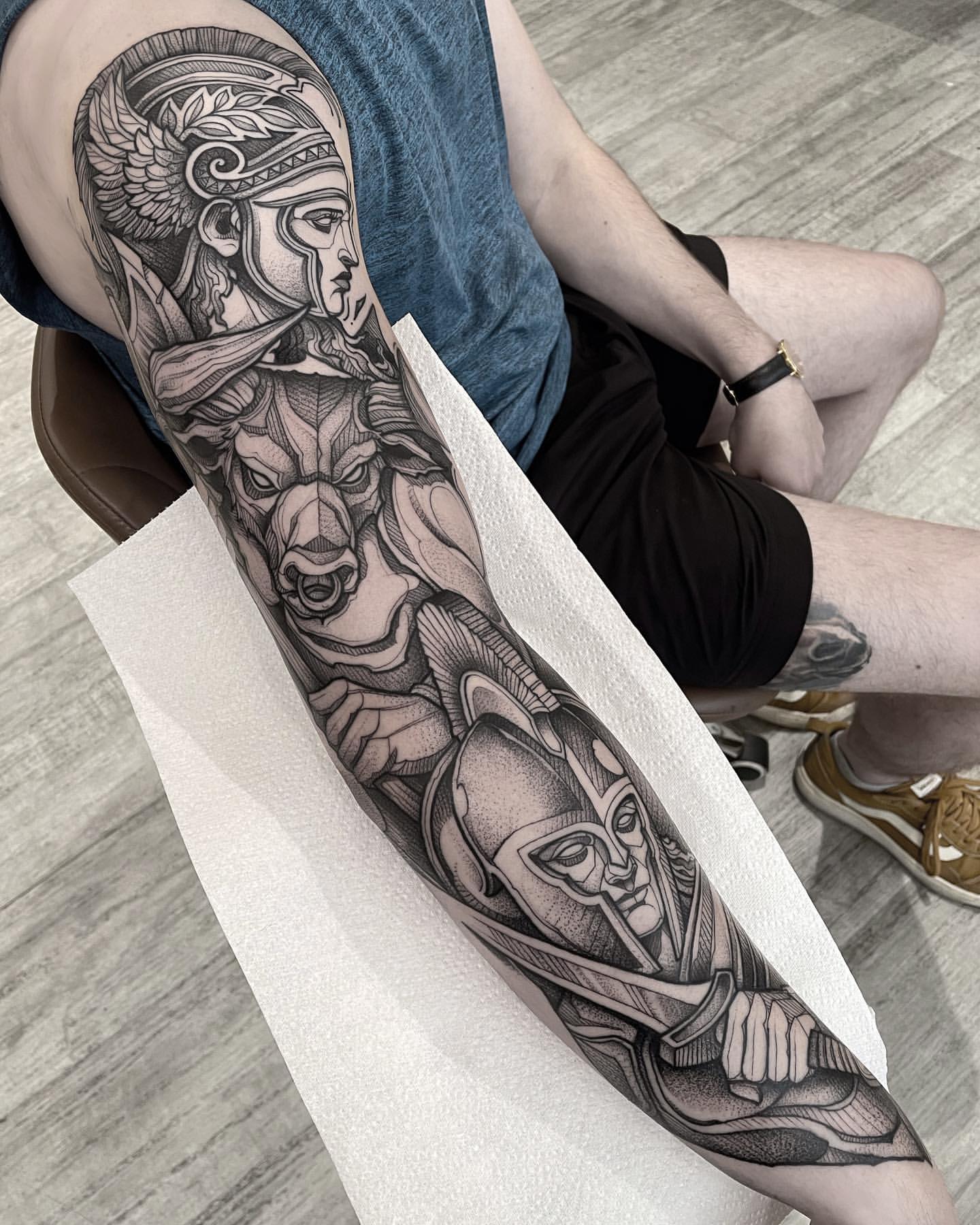 The Art of the Greek Mythology Tattoo Sleeve post thumbnail image