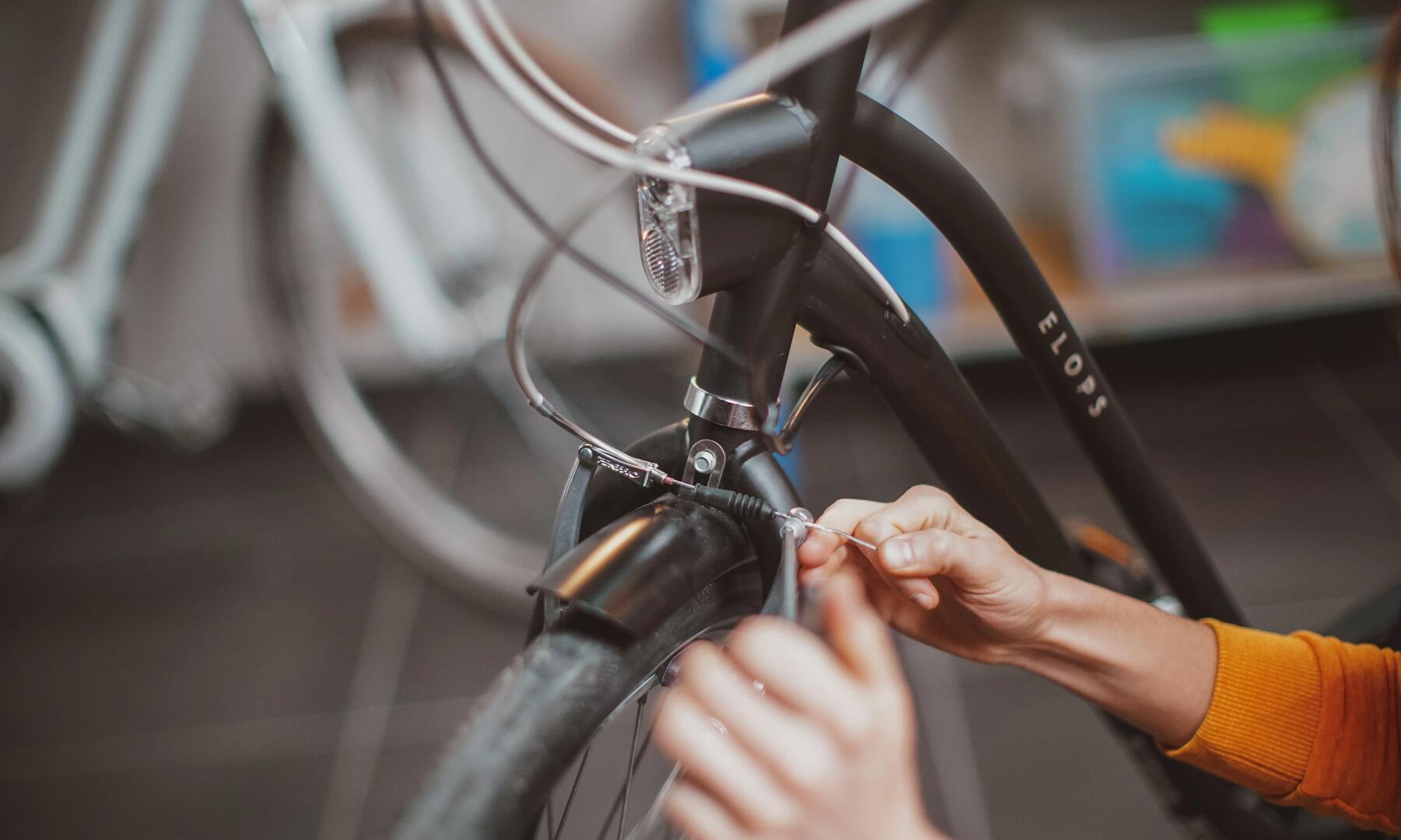 Tightening Bike Brakes