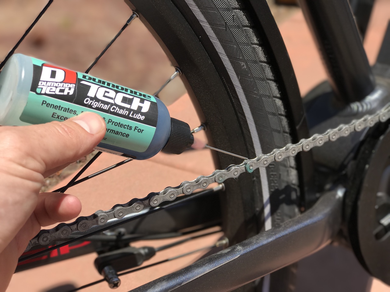 Cleaning your bike chain