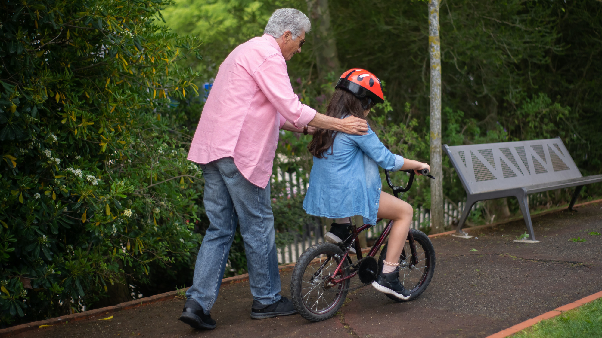 Teaching Kids to Ride a Bike