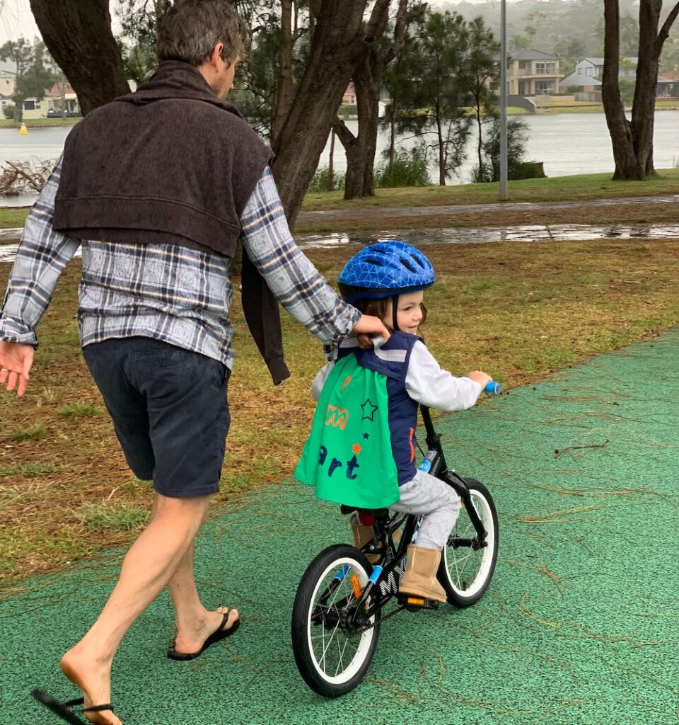 Teaching Kids to Ride a Bike