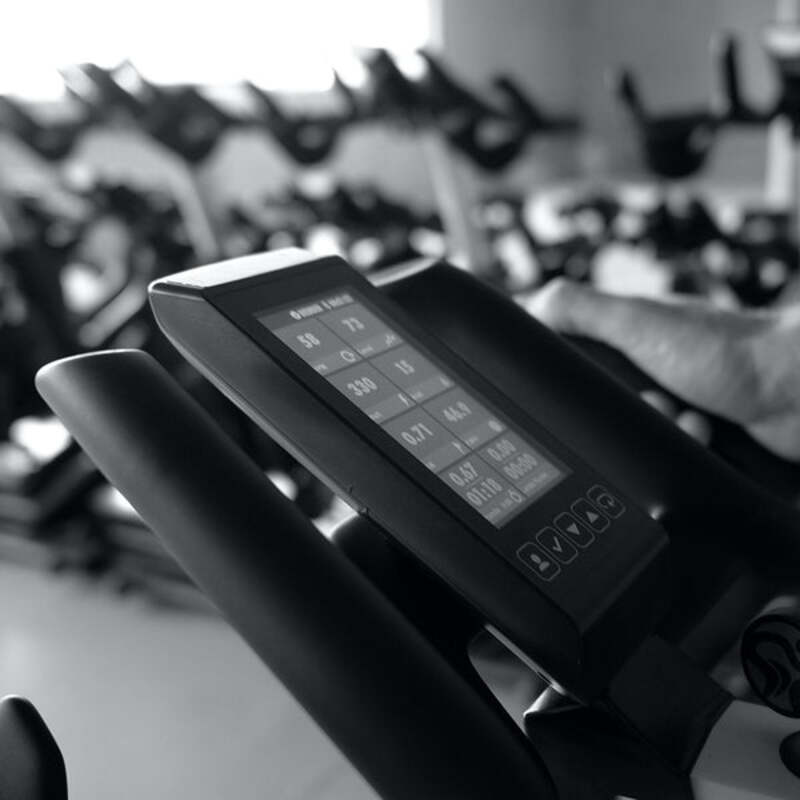 Cycling on a Stationary Bike