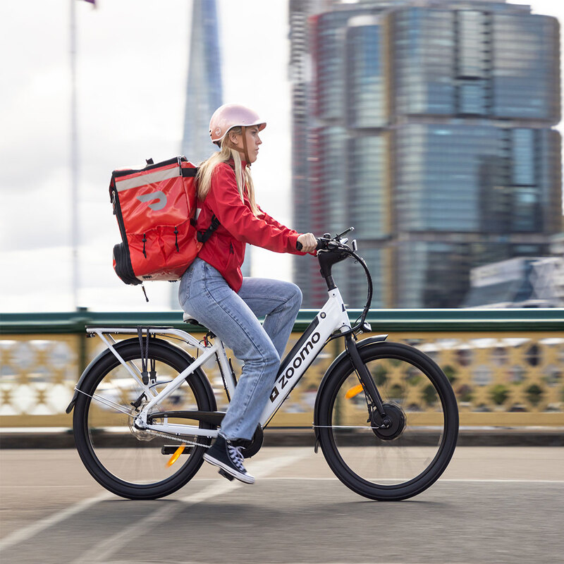 DoorDash on a Bike