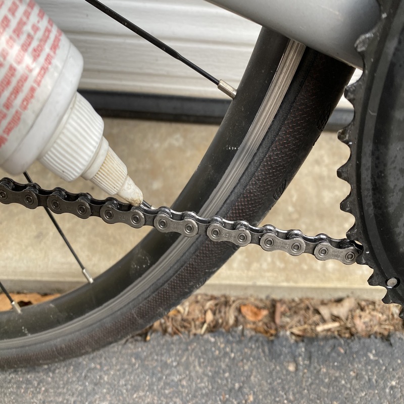 Lubricate Your Bike Chain